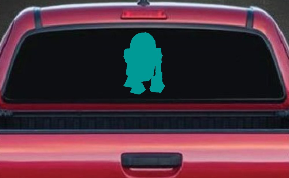 R2D2 Car or Truck Window Decal Sticker