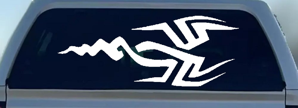 Tribal Car or Truck Window Decal Sticker