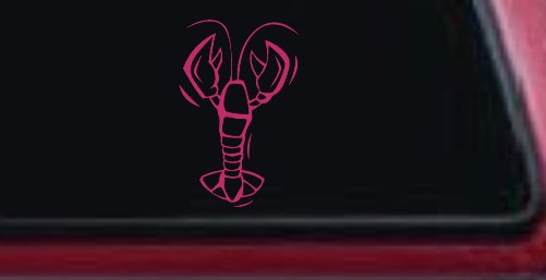 Lobster Car or Truck Window Decal Sticker