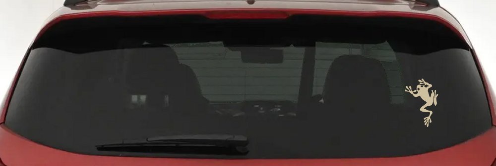 Frog Car or Truck Window Decal Sticker