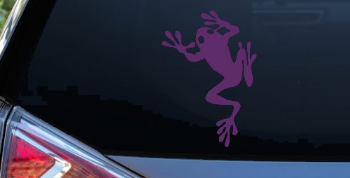 Frog Car or Truck Window Decal Sticker (Violet)