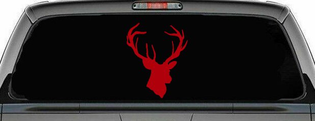 Big Buck Deer Hunting Car or Truck Window Decal Sticker