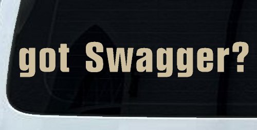 Got Swagger Car or Truck Window Decal Sticker (Desert Sand)