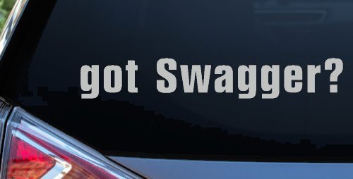 Got Swagger Car or Truck Window Decal Sticker (Light Gray)