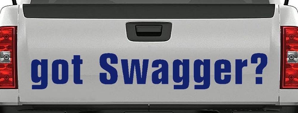 Got Swagger Car or Truck Window Decal Sticker (Navy)
