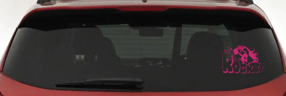 Rock It Rock Crawler Off Road Car or Truck Window Decal Sticker (Hot Pink)