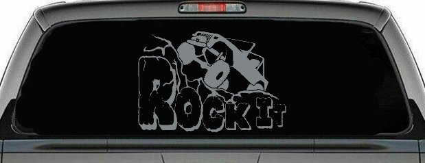 Rock It Rock Crawler Off Road Car or Truck Window Decal Sticker