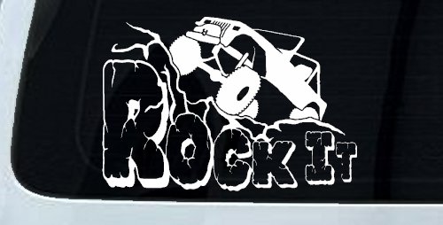 Rock It Rock Crawler Off Road Car or Truck Window Decal Sticker