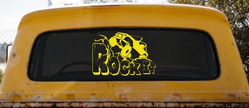 Rock It Rock Crawler Off Road Car or Truck Window Decal Sticker
