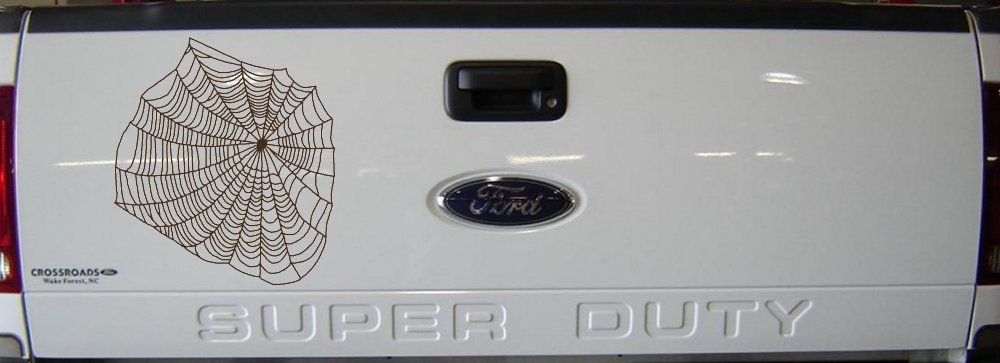 Spider Web Animals Car or Truck Window Decal Sticker