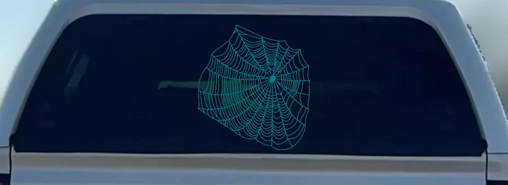 Spider Web Animals Car or Truck Window Decal Sticker