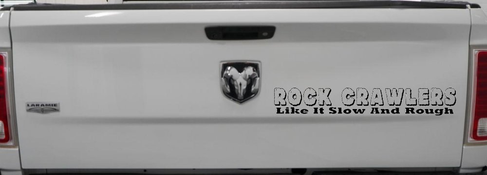 Rock Crawlers Like it Slow And Rough (Black)