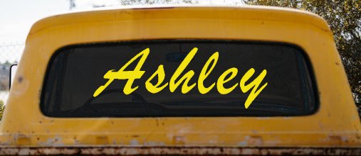 Ashley (Yellow)