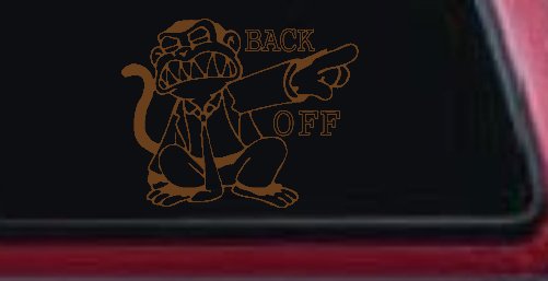 Evil Monkey Back Off