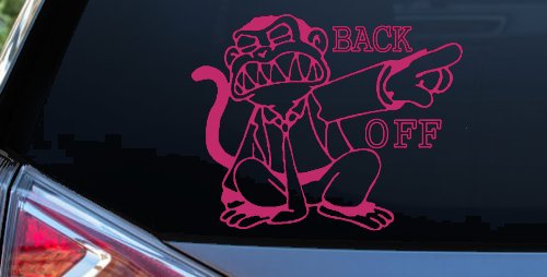 Evil Monkey Back Off (Hot Pink)