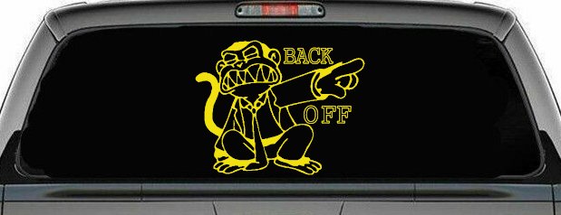 Evil Monkey Back Off
