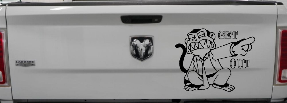 Evil Monkey Get Out