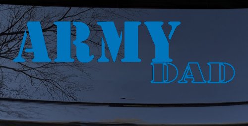 Army Dad Military Car or Truck Window Decal Sticker