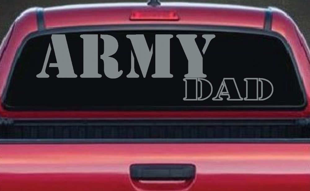 Army Dad Military Car or Truck Window Decal Sticker