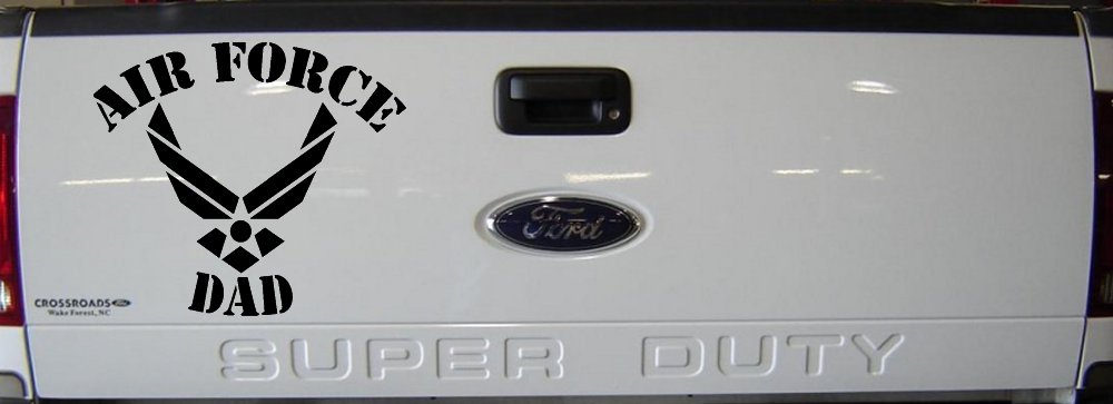 Air Force Dad Military Car or Truck Window Decal Sticker