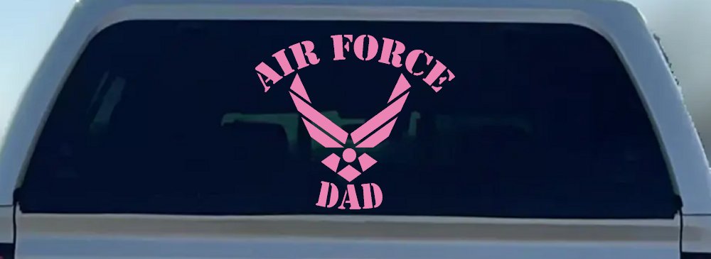 Air Force Dad Military Car or Truck Window Decal Sticker