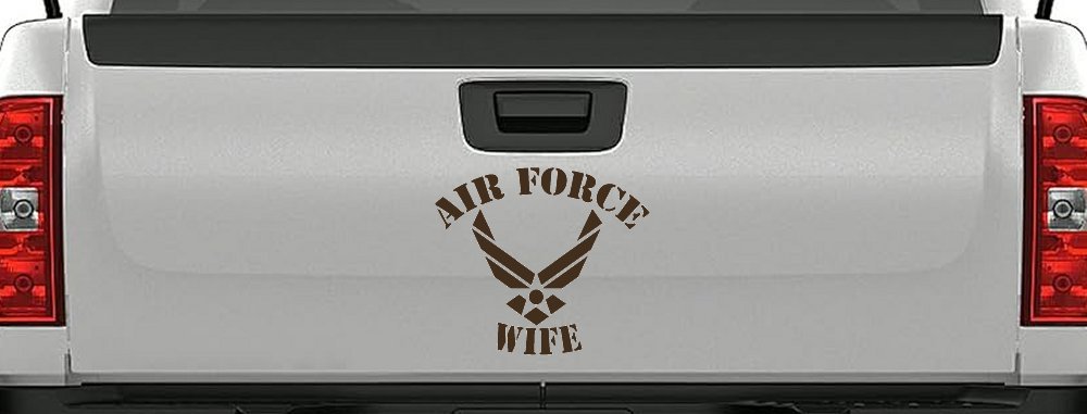 Air Force Wife Military Car or Truck Window Decal Sticker