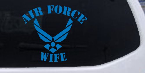 Air Force Wife Military Car or Truck Window Decal Sticker