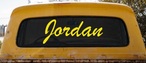 Jordan (Yellow)