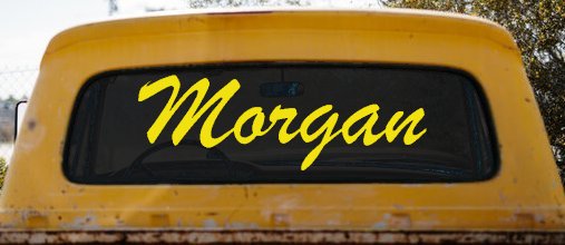 Morgan (Yellow)