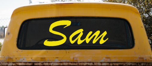 Sam (Yellow)