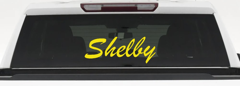 Shelby (Yellow)