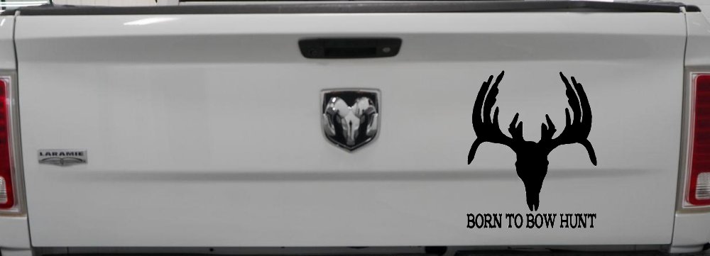 Born To Bow Hunt Deer Hunting Car or Truck Window Decal Sticker