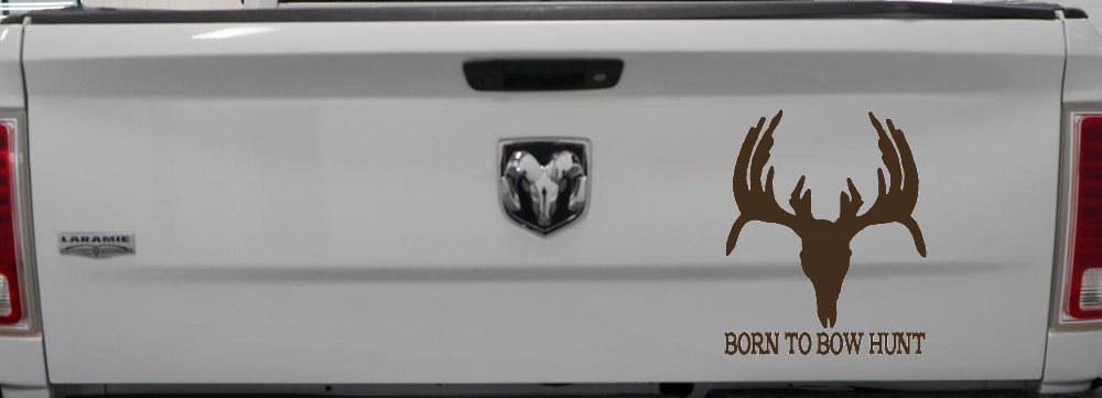 Born To Bow Hunt Deer Hunting Car or Truck Window Decal Sticker