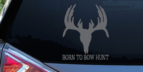 Born To Bow Hunt Deer Hunting Car or Truck Window Decal Sticker