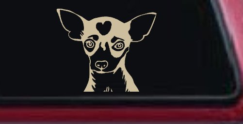 Chihuahua Dog Car or Truck Window Decal Sticker