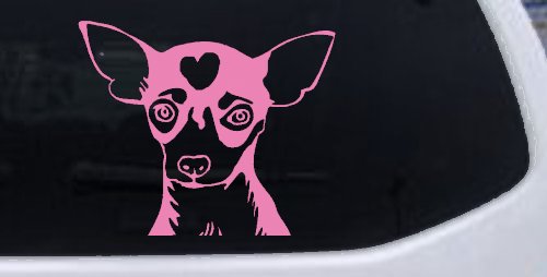 Chihuahua Dog Car or Truck Window Decal Sticker
