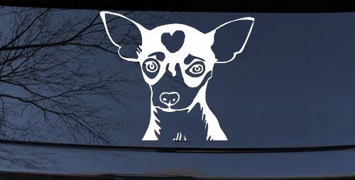 Chihuahua Dog Car or Truck Window Decal Sticker