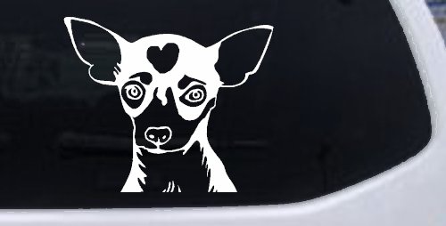 Chihuahua Dog Car or Truck Window Decal Sticker