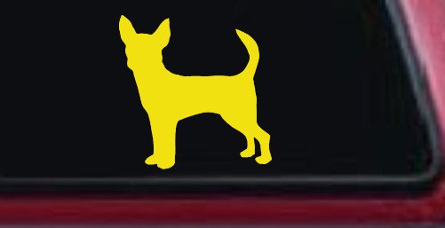 Chihuahua Dog Car or Truck Window Decal Sticker