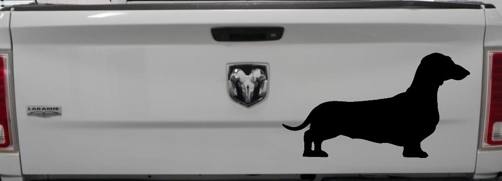 Dachshund Dog Car or Truck Window Decal Sticker