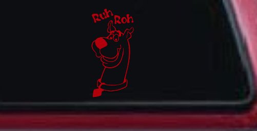 Scooby Doo Ruh Roh Cartoons Car or Truck Window Decal Sticker
