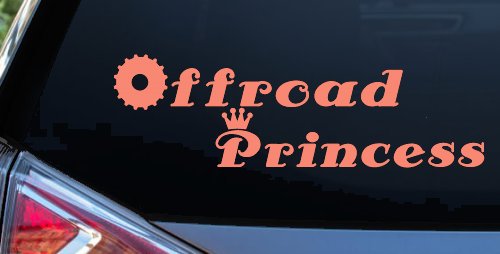 Offroad Princess Off Road Car or Truck Window Decal Sticker