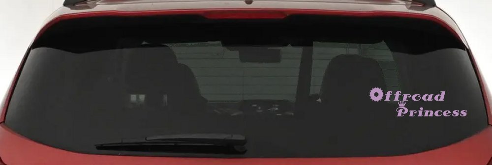 Offroad Princess Off Road Car or Truck Window Decal Sticker