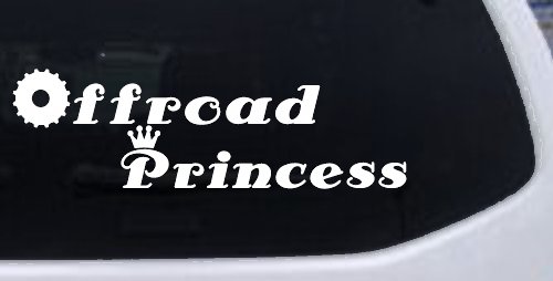 Offroad Princess Off Road Car or Truck Window Decal Sticker