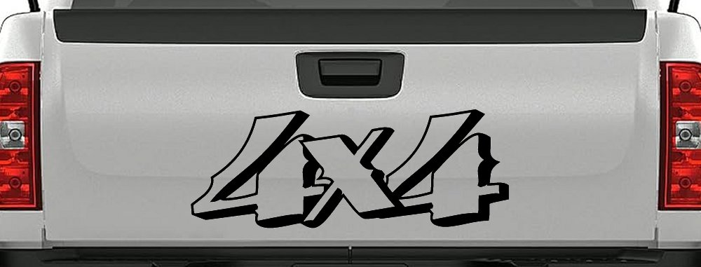 4X4 Off Road Car or Truck Window Decal Sticker