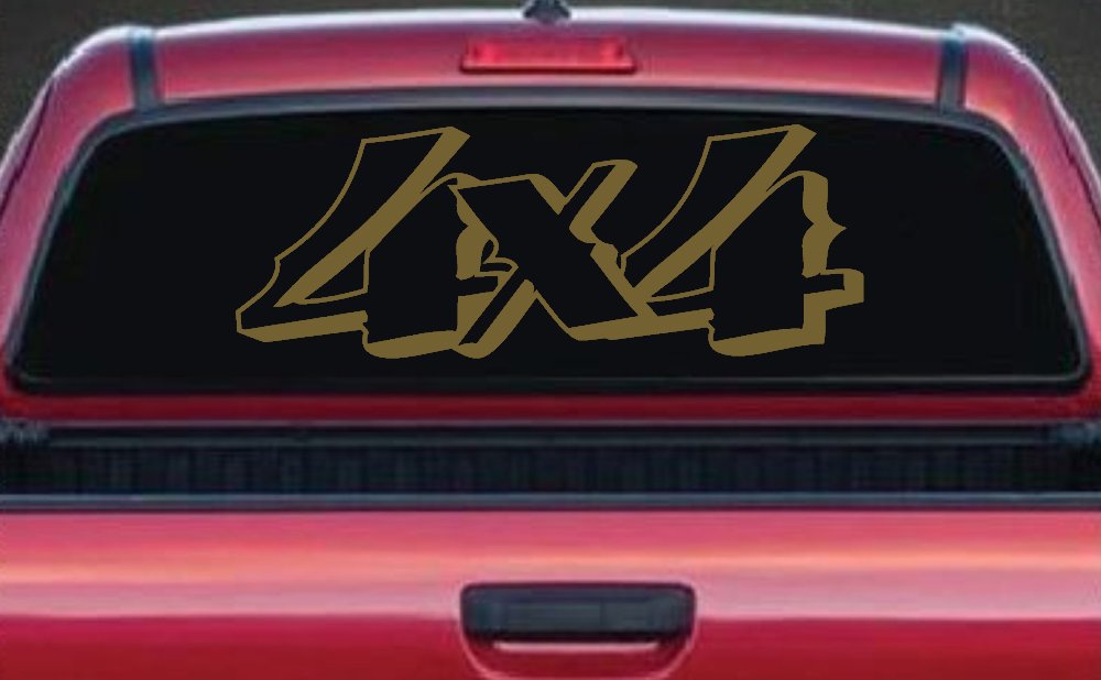 4X4 Off Road Car or Truck Window Decal Sticker