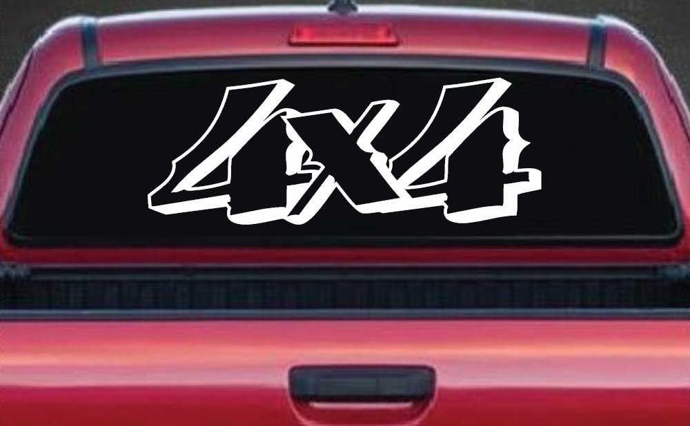 4X4 Off Road Car or Truck Window Decal Sticker