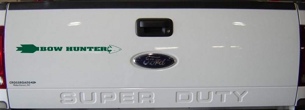 Bow Hunter Hunting Car or Truck Window Decal Sticker