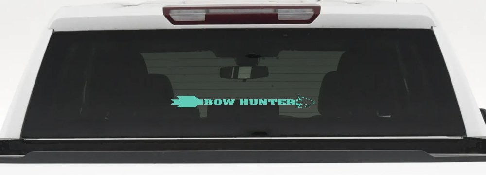 Bow Hunter Hunting Car or Truck Window Decal Sticker