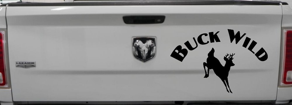 Deer Hunting Buck Wild Car or Truck Window Decal Sticker